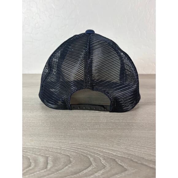 Santa Anita “The Great Race Place” Men’s Vintage SnapBack Trucker Hat- Blue- EUC - Picture 3 of 5